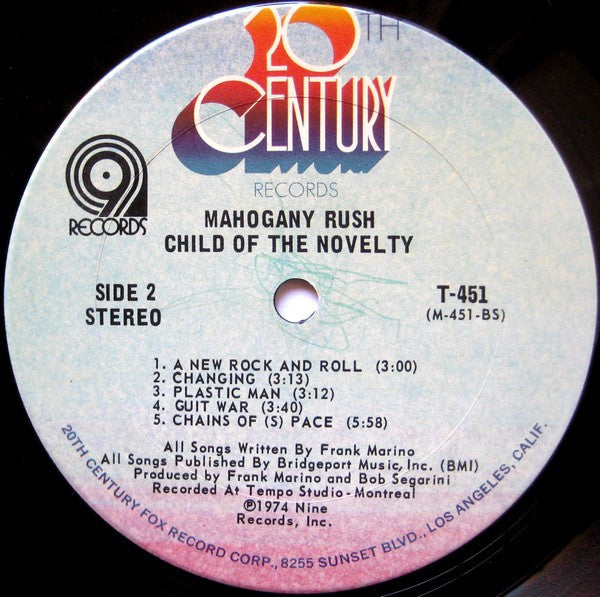 Mahogany Rush - Child Of The Novelty