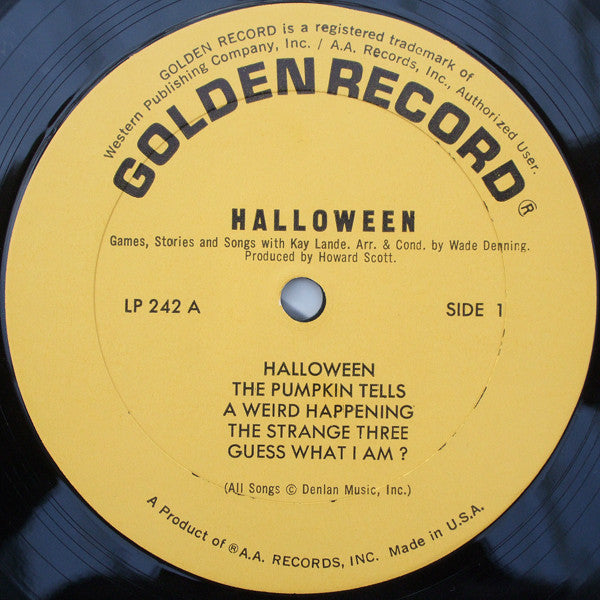 Wade Denning - Halloween (LP) [US] 1st (Very Good Plus (VG+))