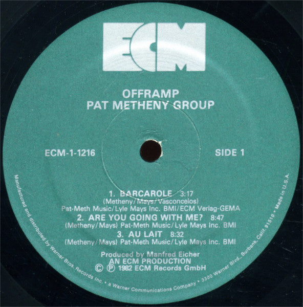Pat Metheny Group - Offramp (1982 US Press)