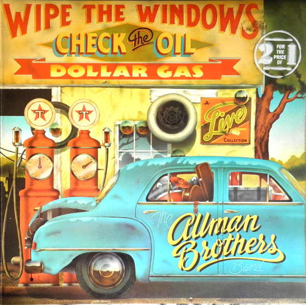 The Allman Brothers Band - Wipe The Windows, Check The Oil, Dollar Gas (1976 UK Press)