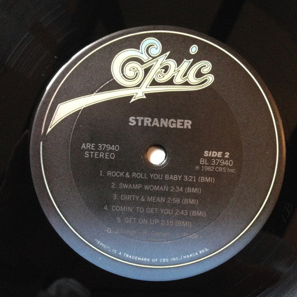 Stranger - Stranger (1982 US Press)