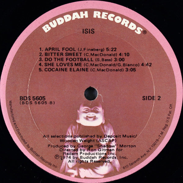 Isis (7) - Isis (LP) [US] 1st (Near Mint (NM or M-))
