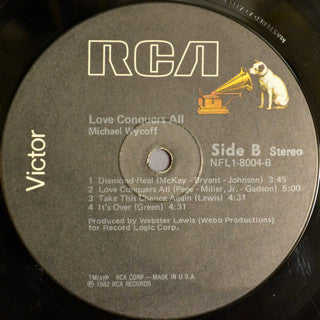 Michael Wycoff - Love Conquers All (LP) [US] 1st (Mint (M))