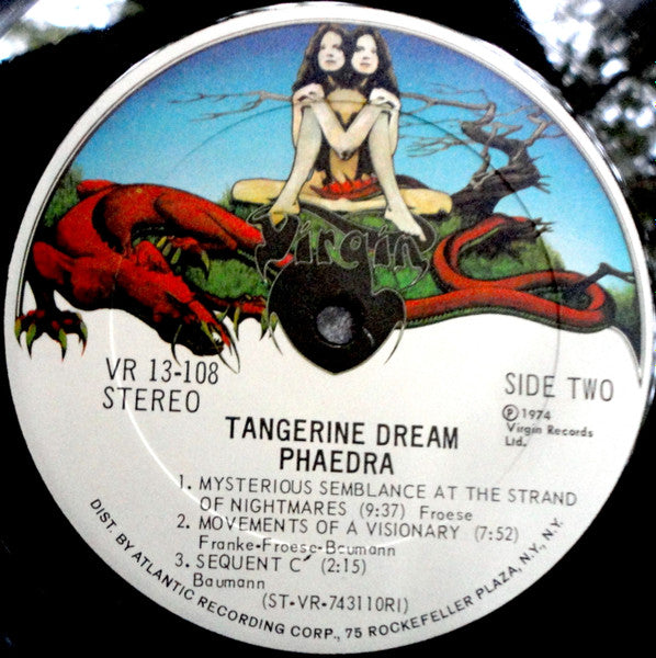 Tangerine Dream - Phaedra (LP) [US] 1st (Near Mint (NM or M-))