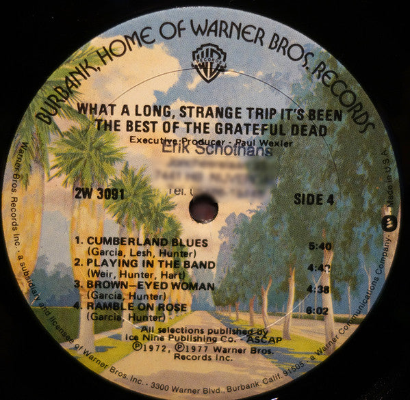 The Grateful Dead - What A Long Strange Trip It's Been (The Best Of The Grateful Dead) (LP) [US] 1st