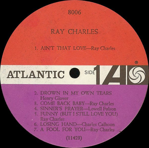 Ray Charles - Ray Charles (LP) [US] 1960 RP