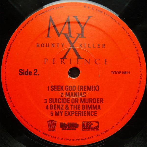 Bounty Killer - My XPerience Chapter 2 (LP) [US] 1st (Very Good Plus (VG+))