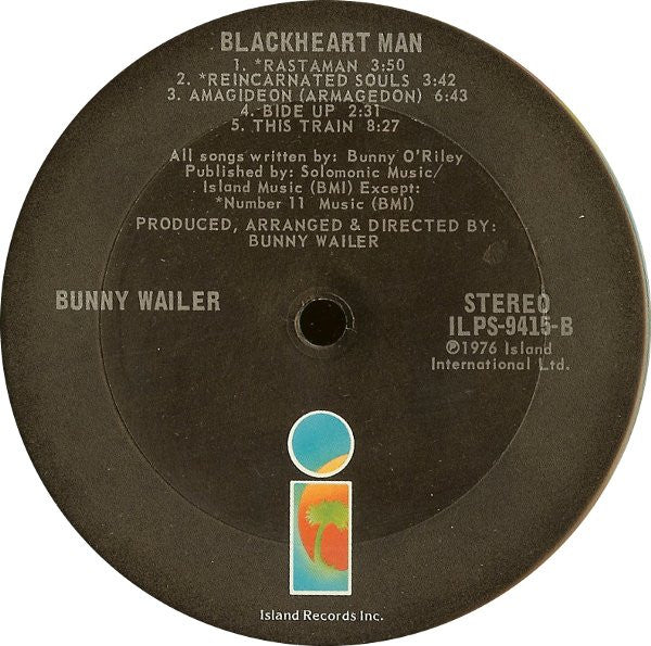 Bunny Wailer - Blackheart Man