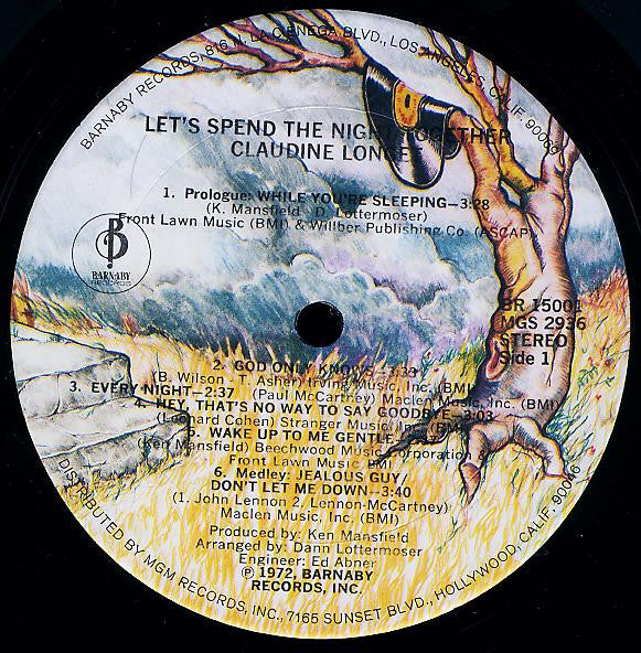 Claudine Longet - Let's Spend The Night Together