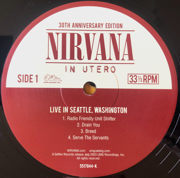 Nirvana - In Utero (LP, LP, LP, LP) [Worldwide] 2023 RP