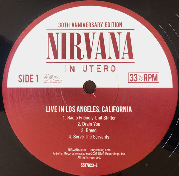 Nirvana - In Utero (LP, LP, LP, LP) [Worldwide] 2023 RP
