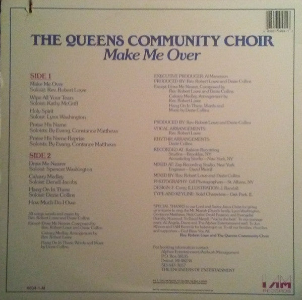 The Queens Community Choir - Make Me Over (1990 US Press)