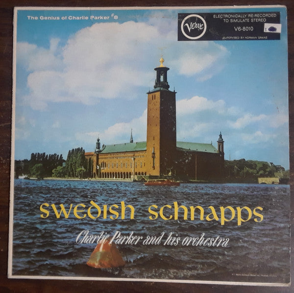 Charlie Parker And His Orchestra - Swedish Schnapps (LP) [US] RP (Very Good Plus (VG+))