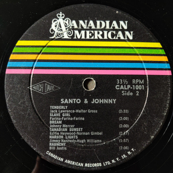 Santo & Johnny - Santo & Johnny (SIGNED)