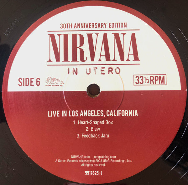 Nirvana - In Utero (LP, LP, LP, LP) [Worldwide] 2023 RP