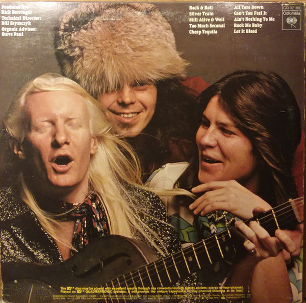 Johnny Winter - Still Alive And Well (LP) [US] 1st (Very Good Plus (VG+))