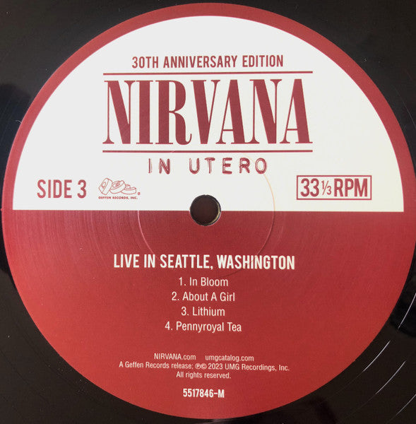 Nirvana - In Utero (LP, LP, LP, LP) [Worldwide] 2023 RP
