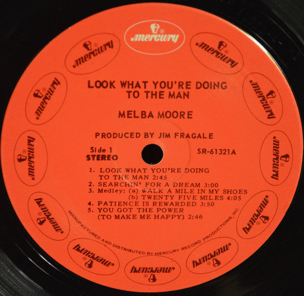 Melba Moore - Look What You're Doing To The Man (LP) [US] 1st (Near Mint (NM or M-))