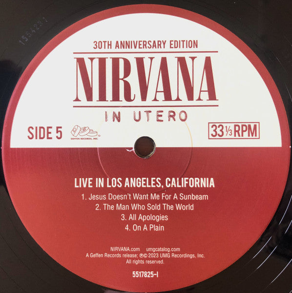 Nirvana - In Utero (LP, LP, LP, LP) [Worldwide] 2023 RP