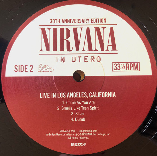 Nirvana - In Utero (LP, LP, LP, LP) [Worldwide] 2023 RP