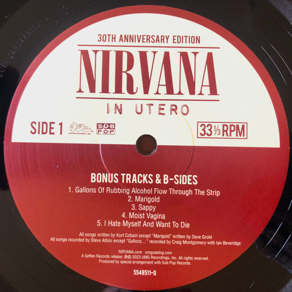 Nirvana - In Utero (LP, LP, LP, LP) [Worldwide] 2023 RP