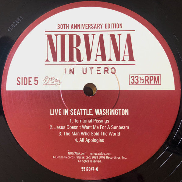 Nirvana - In Utero (LP, LP, LP, LP) [Worldwide] 2023 RP