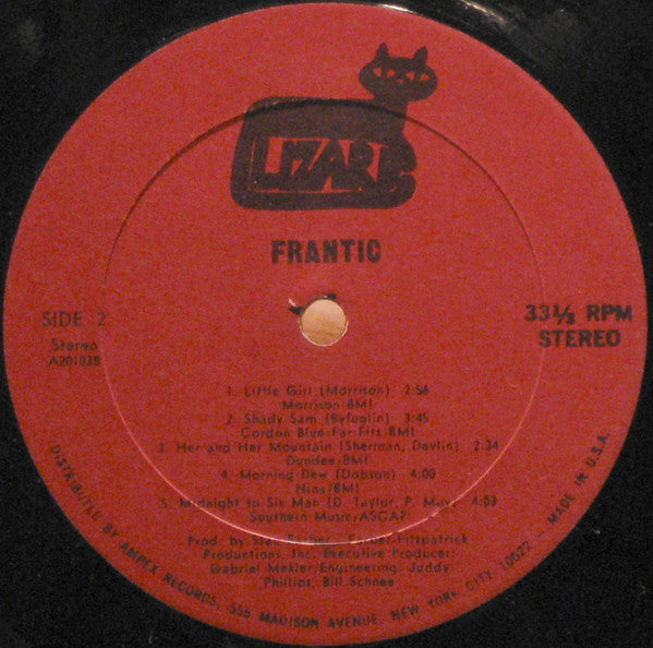 The Frantics - Conception