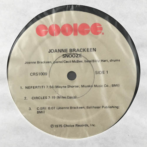 Joanne Brackeen - Snooze (LP) [US] 1st (Very Good Plus (VG+))