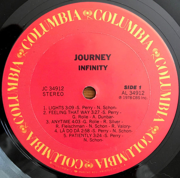 Journey - Infinity (LP) [US] RP