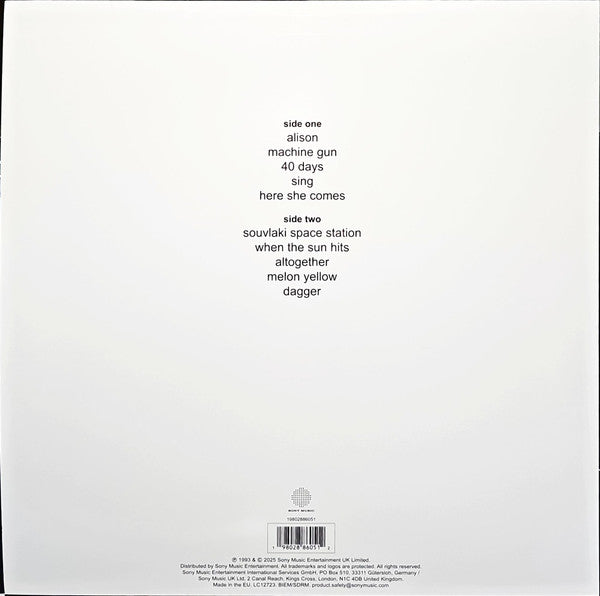 Slowdive - Souvlaki (LP) [Europe] 2025 RP (Mint (M))