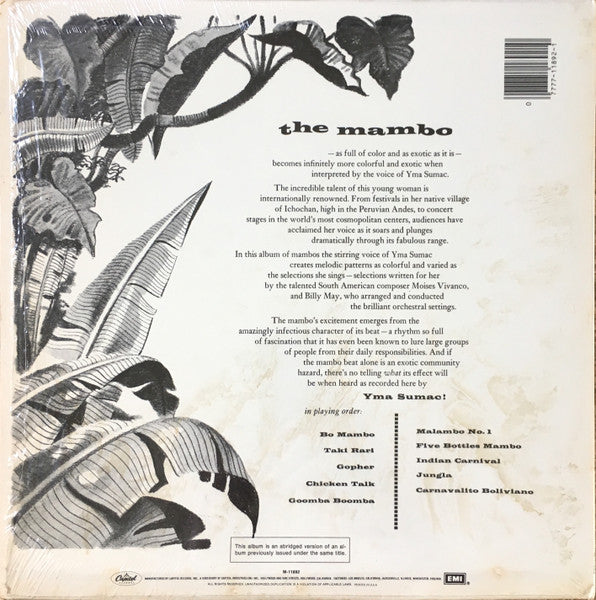 Yma Sumac - Mambo! (1970s MONO RE)