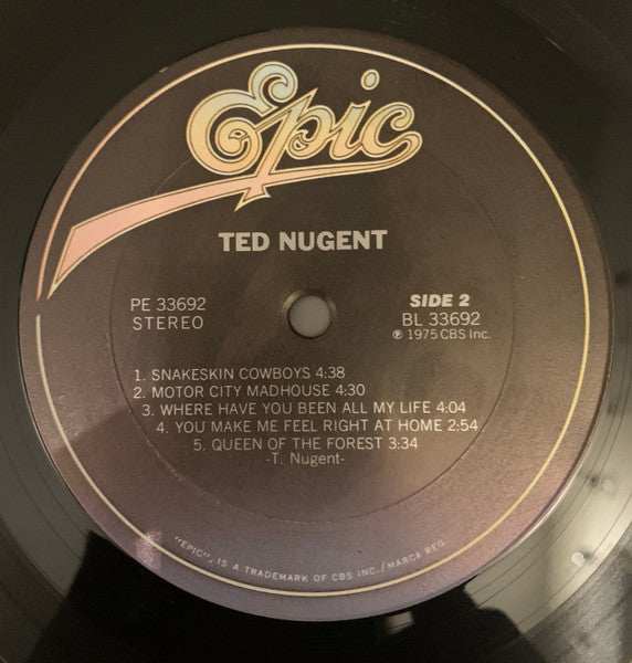 Ted Nugent - Ted Nugent (LP) [US] RP