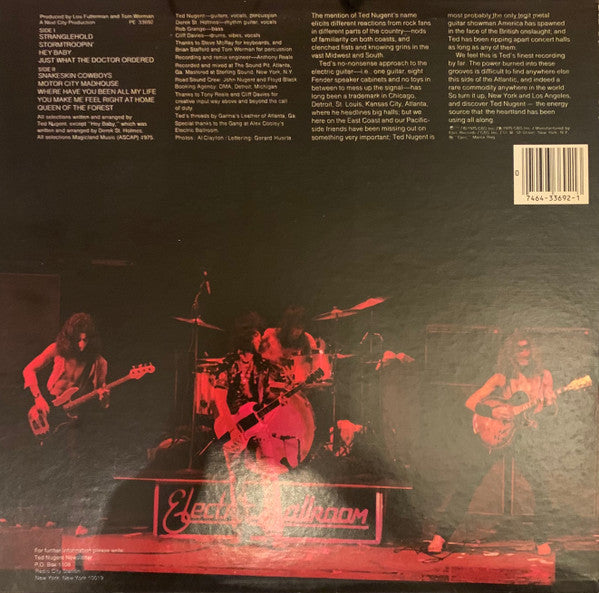 Ted Nugent - Ted Nugent (LP) [US] RP