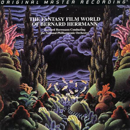 Bernard Herrmann - The Fantasy Film World Of Bernard Herrmann (LP) [US] 1995 RP (Mint (M))