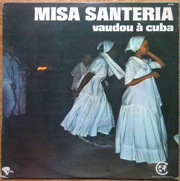 Unknown Artist - Misa Santeria - Vaudou à Cuba (LP) [France] 1st