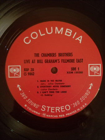 The Chambers Brothers - Love, Peace And Happiness / Live At Bill Graham's Fillmore East