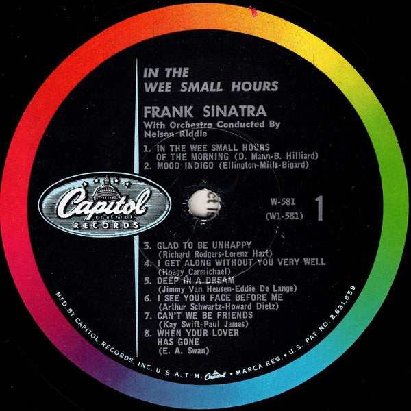 Frank Sinatra - In The Wee Small Hours (LP) [US] 1959 RP