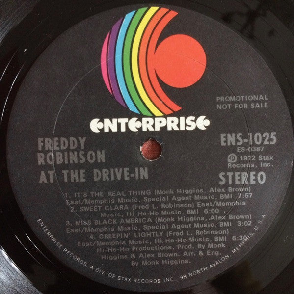 Freddie Robinson - At The Drive-In (LP) [US] 1st (Very Good Plus (VG+))