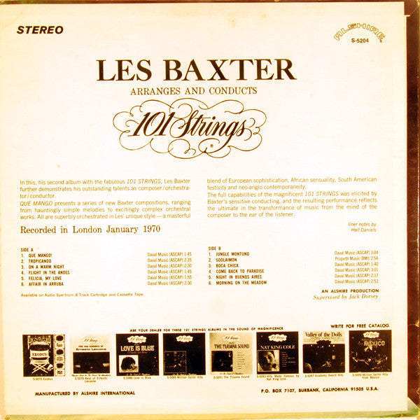 Les Baxter - Que Mango!