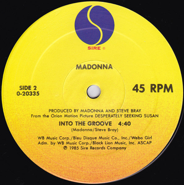 Madonna - Angel (12") [US] 1st