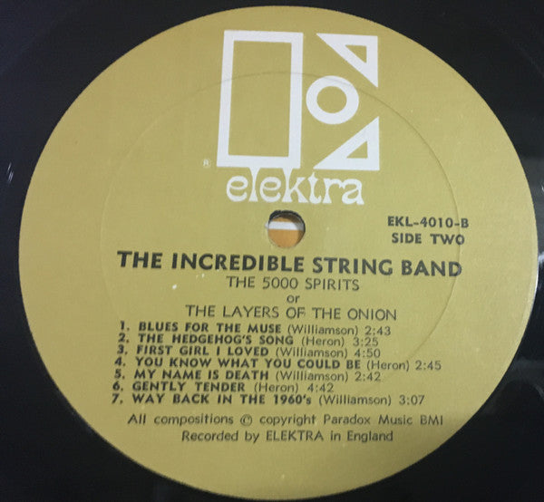The Incredible String Band - The 5000 Spirits Or The Layers Of The Onion (LP) [US] 1st (Very Good (VG))