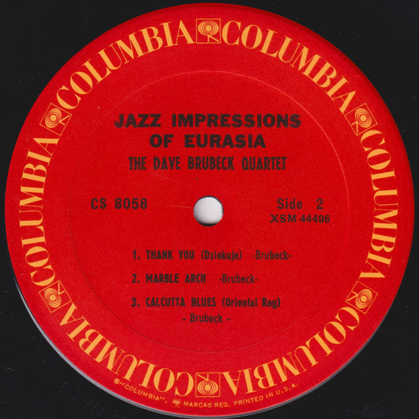 The Dave Brubeck Quartet - Jazz Impressions Of Eurasia (1970 STEREO)