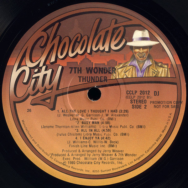 7th Wonder - Thunder (1980 PROMO)