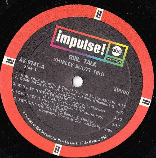 Shirley Scott - Girl Talk (LP) [US] 1st (Near Mint (NM or M-))