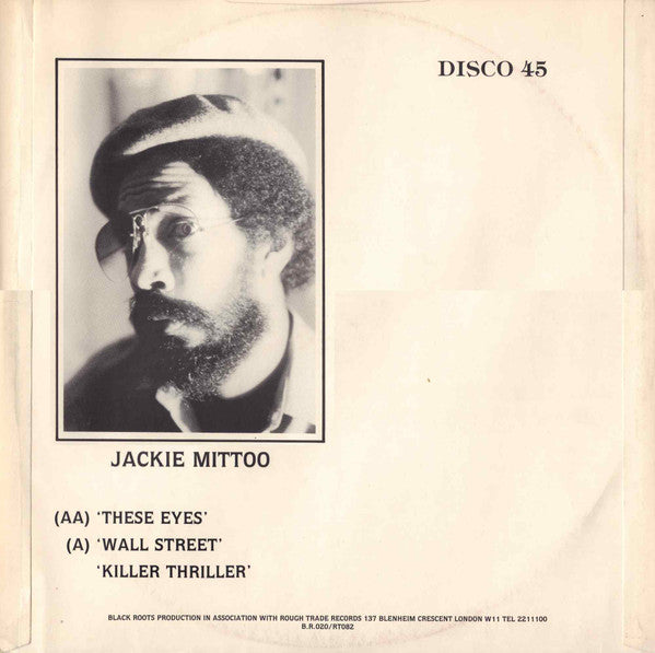 Jackie Mittoo - These Eyes (1981 45 RPM 12")