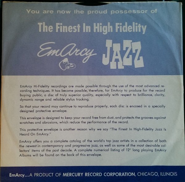 Dinah Washington - For Those In Love (LP) [US] 1st (Very Good (VG))