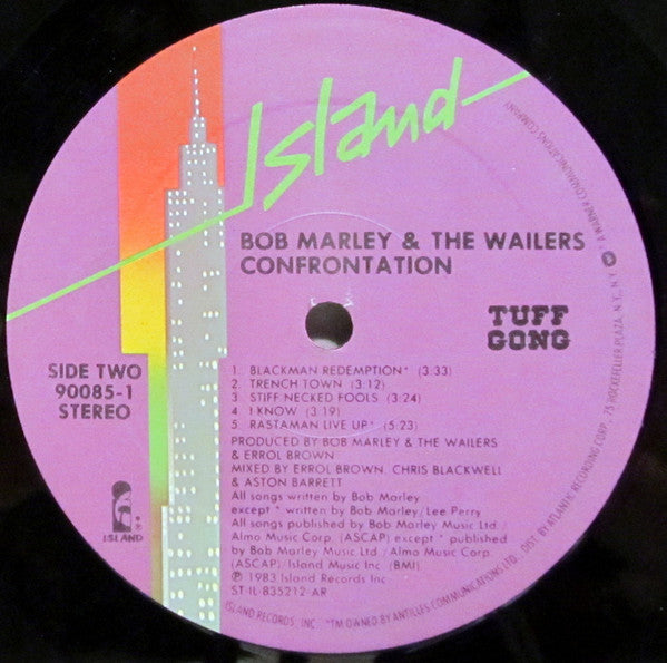 Bob Marley & The Wailers - Confrontation (1983 US Press)