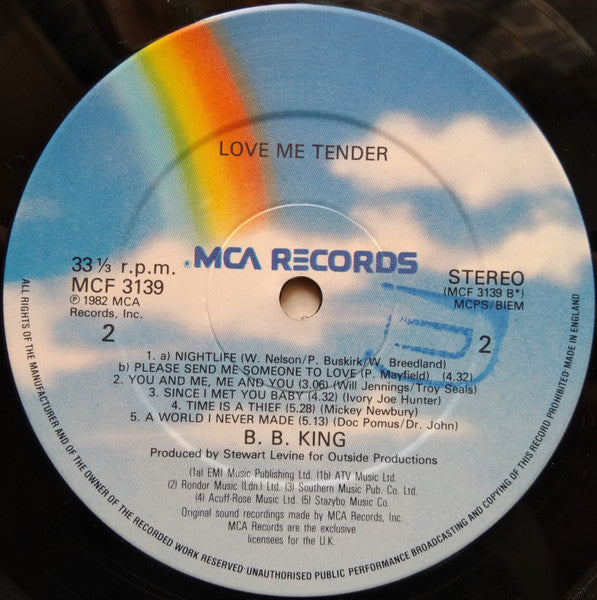 B.B. King - Love Me Tender (1982 STEREO)