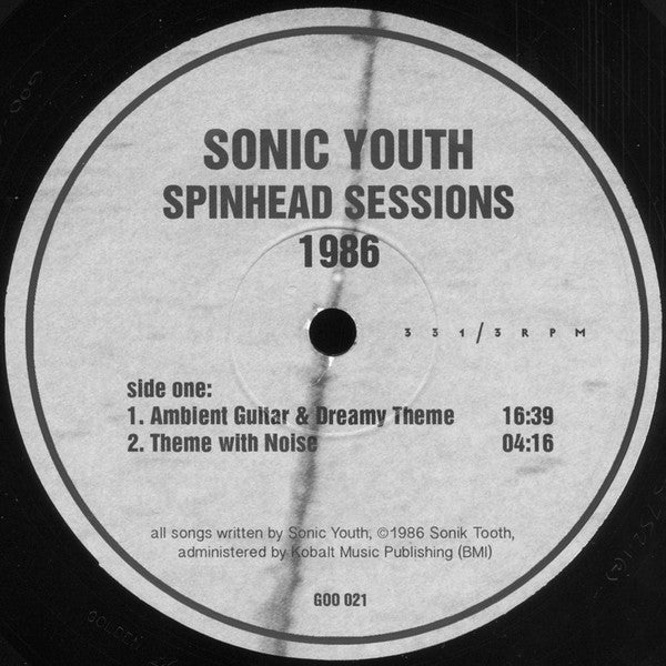 Sonic Youth - Spinhead Sessions • 1986 (2016 Limited RE)