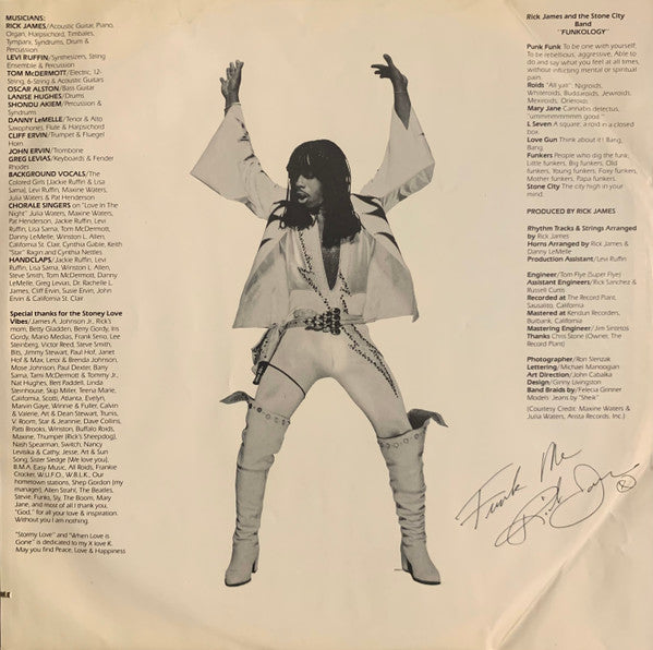 Rick James - Fire It Up (1979 US Press)